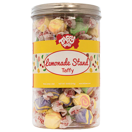 Taffy Town: 18oz Cannister - Lemonade Stand