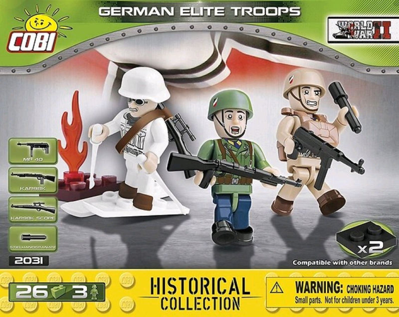 World War II - Deutsche Spezial 3 Figure (26 pieces)