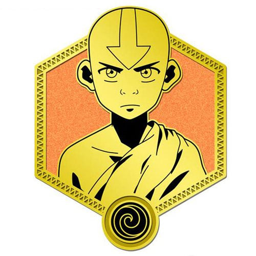 Avatar: The Last Airbender - Gold Aang Enamel Pin