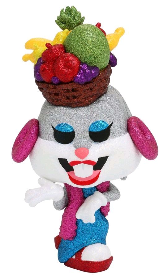 Looney Tunes - Bugs Fruit Hat Diamond Glitter (US Exclusive) Pop! Vinyl Figure