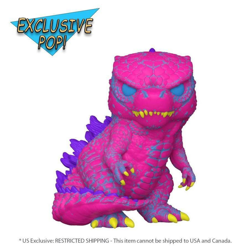 Godzilla vs Kong - Godzilla Blacklight (US Exclusive) Pop! Vinyl Figure
