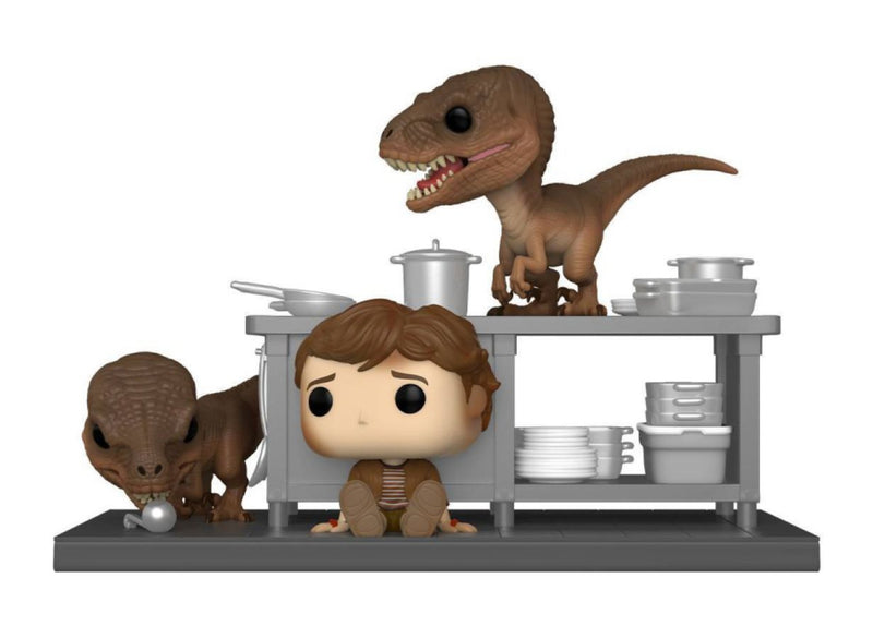 Jurassic Park - Tim Murphy with Velociraptors (US Exclusive) Pop! Moment 