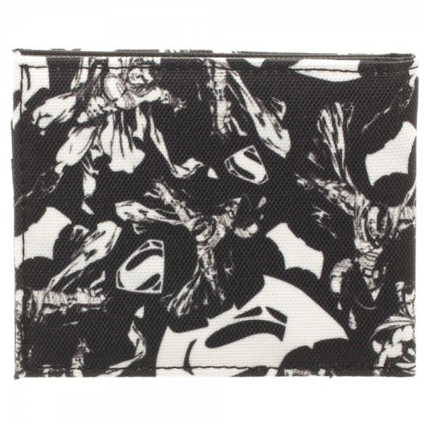BvS - Dawn Of Justice Black & White Bi-Fold Wallet