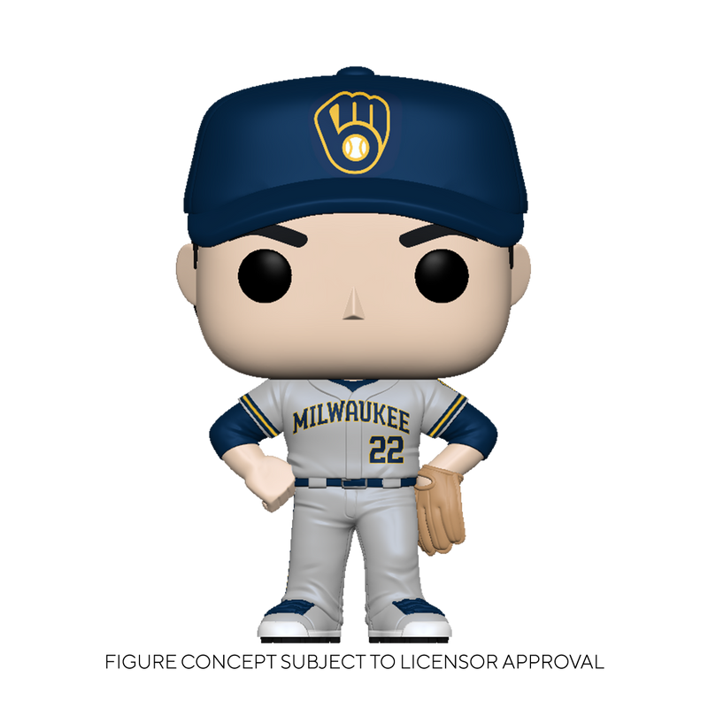 MLB: Brewers - Christian Yelich (Road) Pop! Vinyl Figure