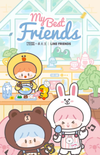 Finding Unicorn: Line Friends Best Friends Series Plush Keychain Blind Box (Single)