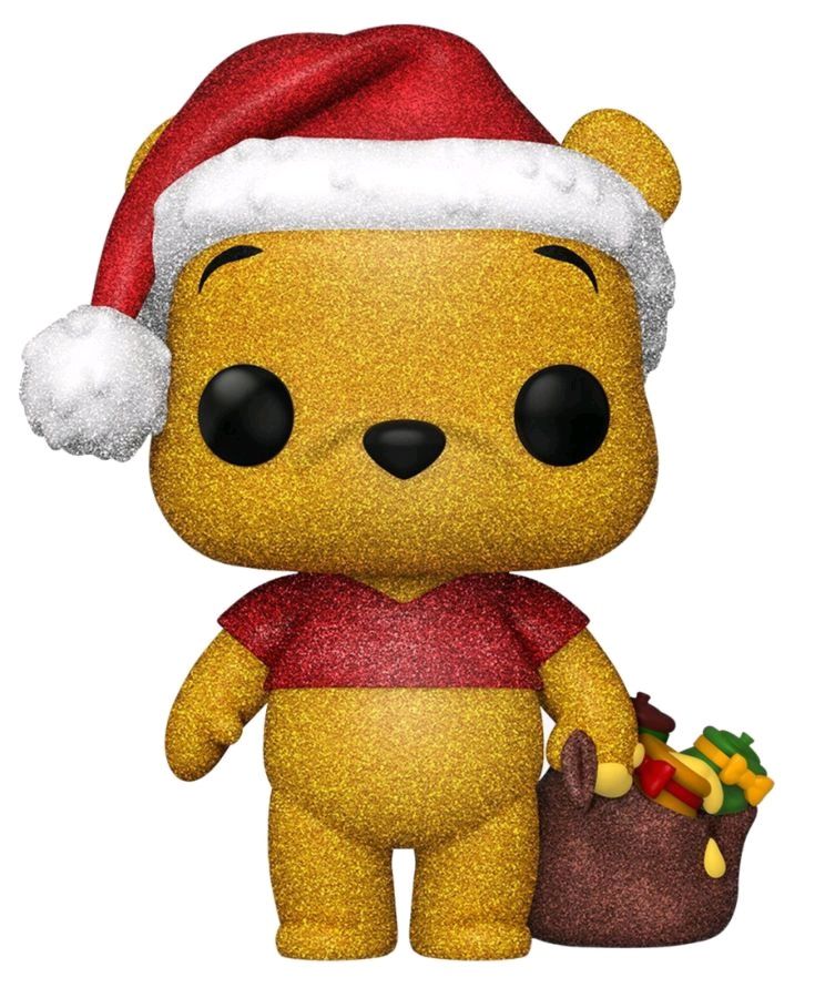 Winnie the Pooh - Pooh Diamond Glitter Holiday (US Exclusive) Pop! Vinyl Figure