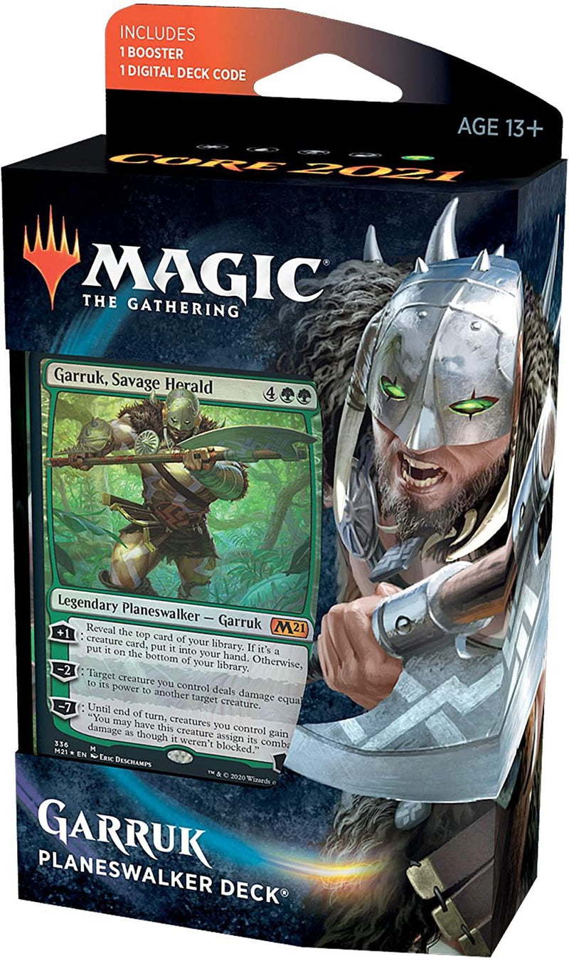 Magic the Gathering Core 2021 Planeswalker Deck Garruk