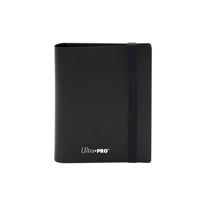 Ultra PRO: ECLIPSE 2-Pocket PRO-Binder – Jet Black