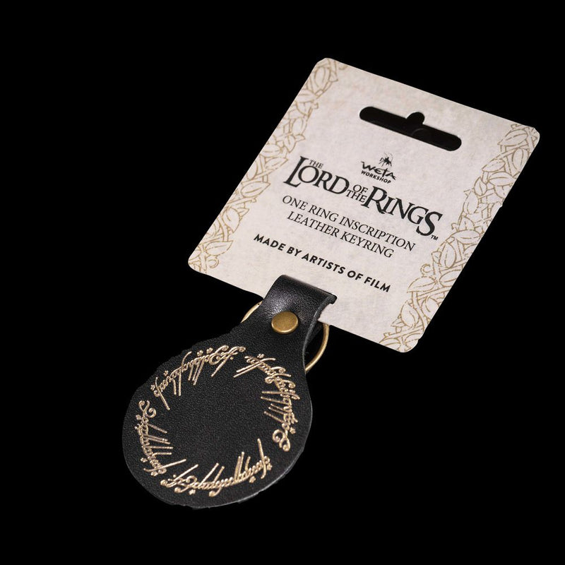 The Lord of the Rings - One Ring Leather Keyring