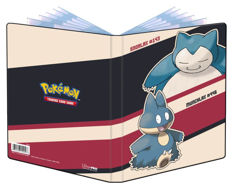 Pokemon TCG - Ultra Pro 4 Pocket Portfolio: Snorlax & Munchlax