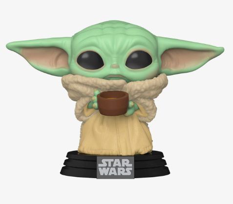 Star Wars: The Mandalorian - The Child With Cup Pop! Vinyl Figure