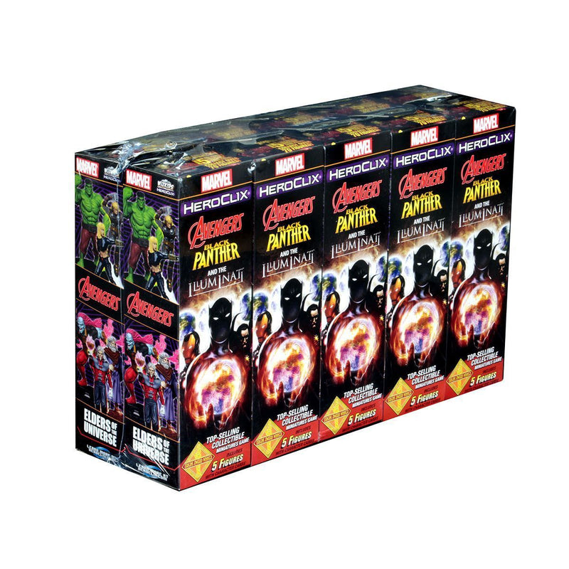 Marvel HeroClix Avengers Black Panther & Illuminati Booster BRICK