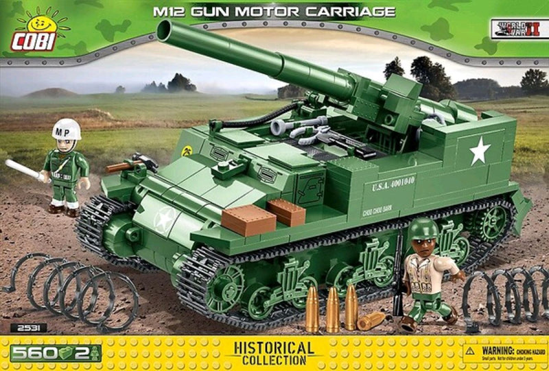 World War II - M12 GMC (560 pieces)