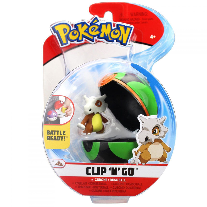 Pokemon - Clip 'N' Go Ball: Cubone + Dusk Ball