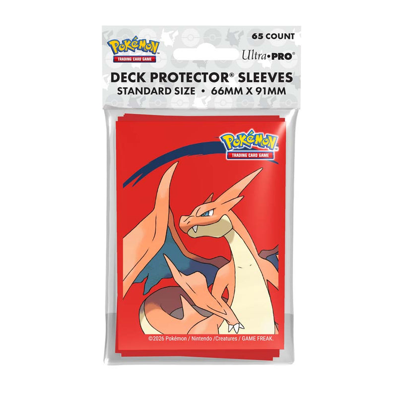 Pokémon TCG - Mega Charizard Y 65ct Deck Protector® Sleeves
