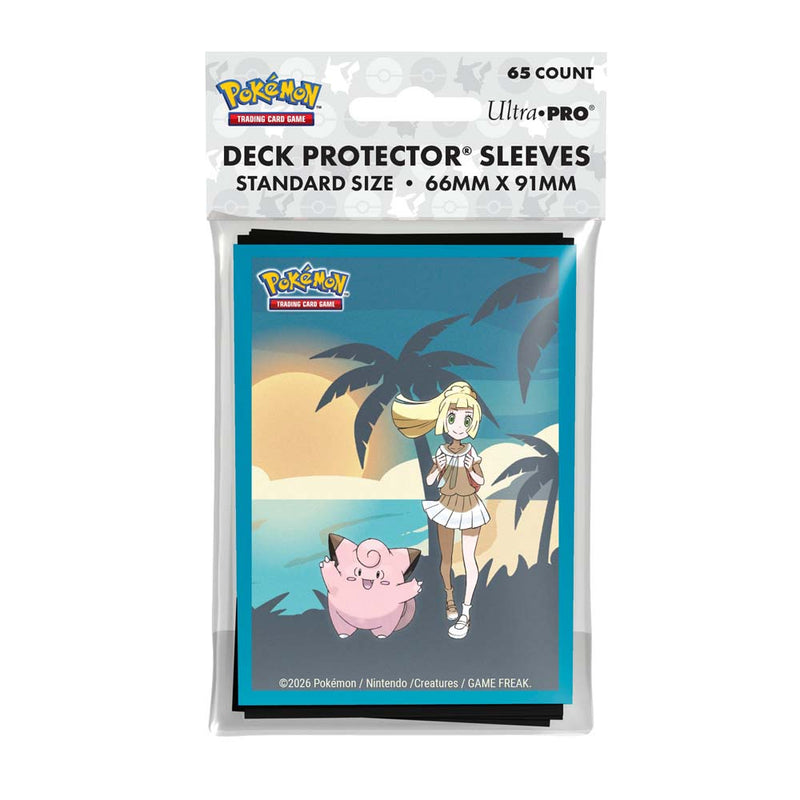 Ultra Pro- Pokemon Lillie and Clefairy 65ct DECK PROTECTOR® Sleeves
