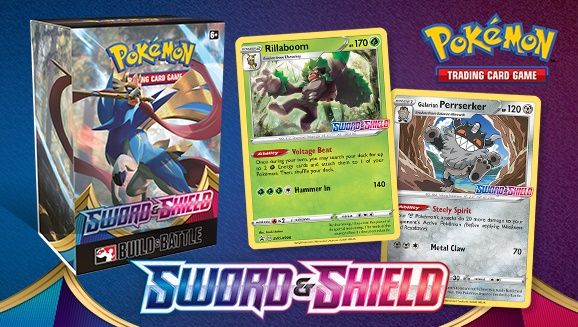 Pokemon TCG Sword and Shield Build and Battle