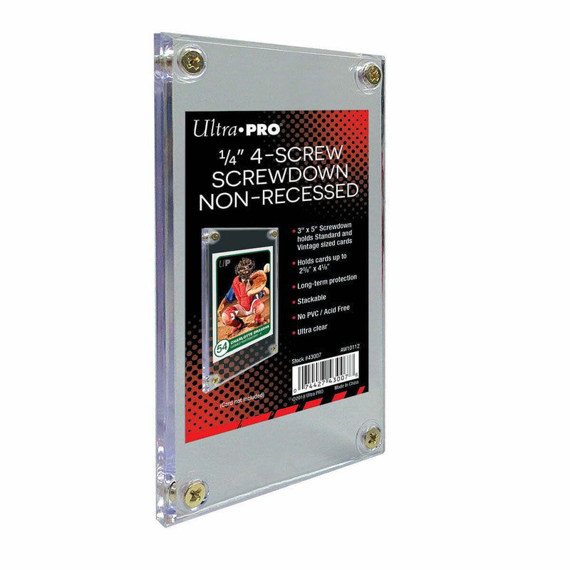 Ultra Pro: 1/4″ Screwdown Non-Recessed Holder