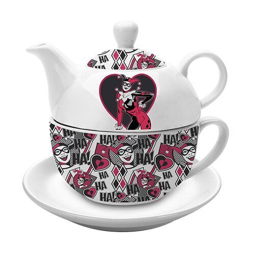 Harley Quinn Tea for One Set