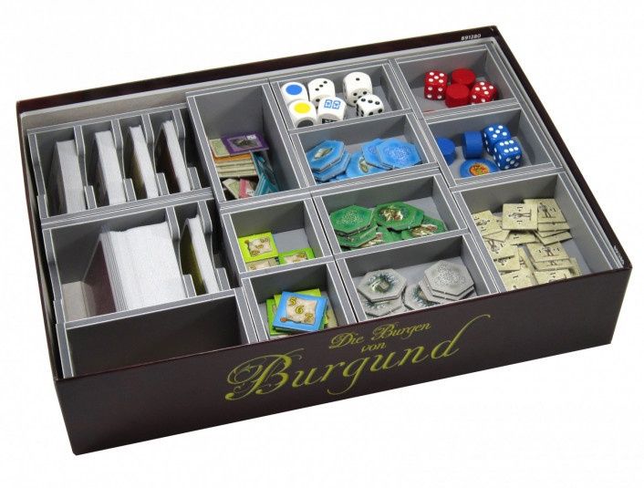 Folded Space Game Inserts - Castles of Burgundy