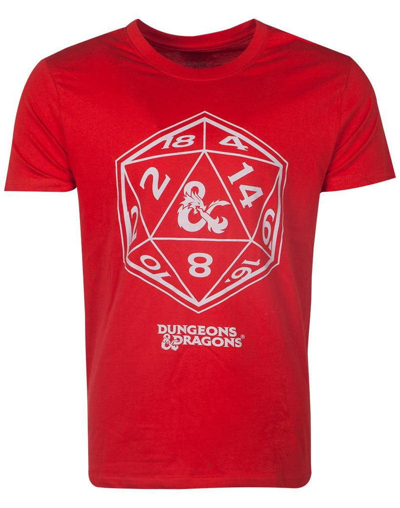 Dungeons & Dragons - Red Dice Mens T-Shirt - XL