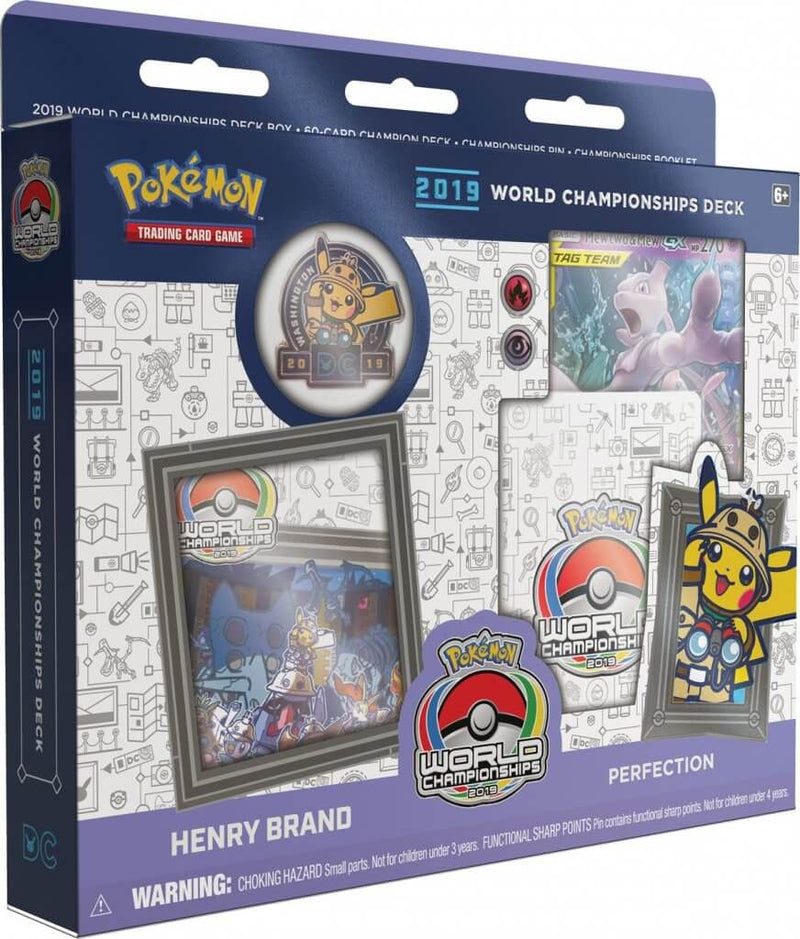 Pokemon TCG 2019 World Championship Deck - Henry Brand - Perfection (Purple)