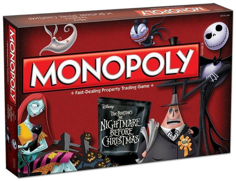 Nightmare Before Xmas Monopoly