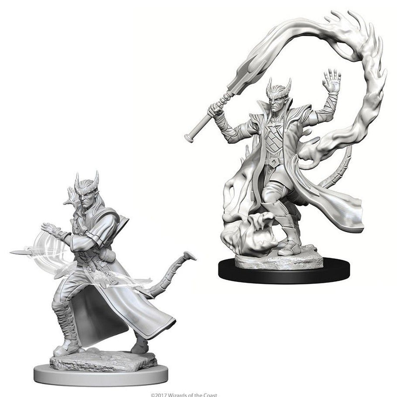 Dungeons & Dragons Nolzur's Marvelous Unpainted Miniatures: Tiefling Male Sorcerer