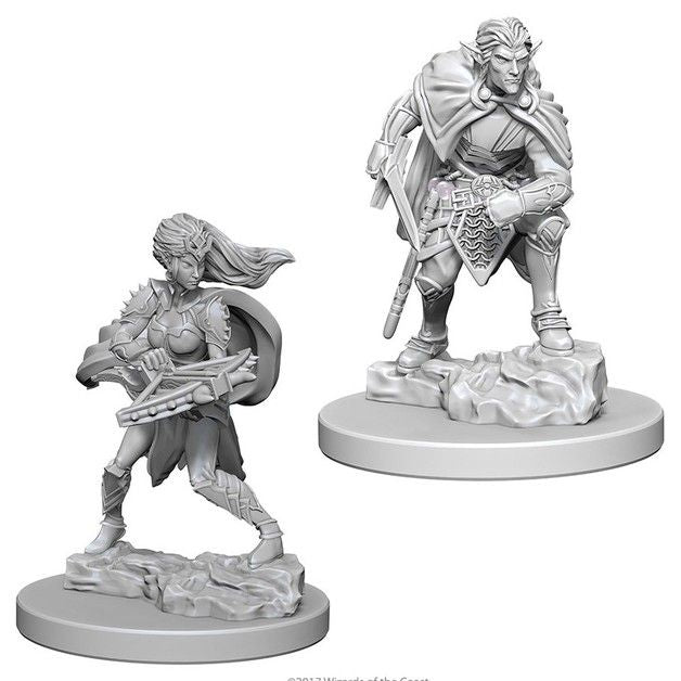 Dungeons & Dragons Nolzur's Marvelous Unpainted Miniatures: Drow