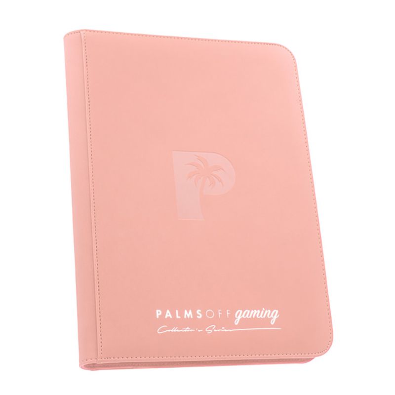 Palms Off Collector’s Series 9 Pocket Zip Binder – PINK
