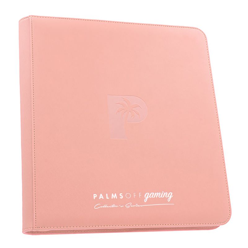 Palms Off Collector’s Series 12 Pocket Zip Binder – PINK