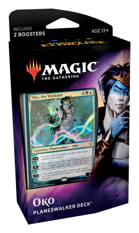 Magic the Gathering Throne of Eldraine Oko Planeswalker Deck