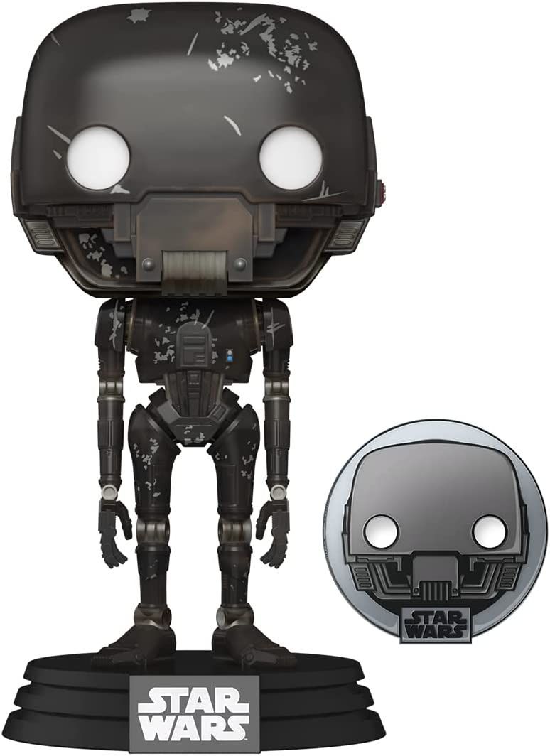 Star Wars: Across the Galaxy - K-2SO (US Exclusive) Pop! Vinyl Figure with Pin 