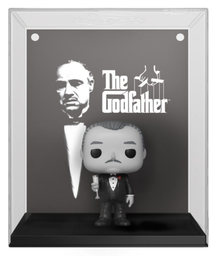 The Godfather - Vito Corleone Black & White (US Exclusive) Pop! VHS Cover