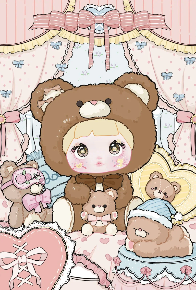 Nommi: 400% Good Night Bear Series Blind Box (Single)