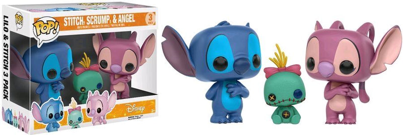 Lilo & Stitch - Stitch, Scrump and Angel (US Exclusive) Pop! Vinyl Figure 3 Pack