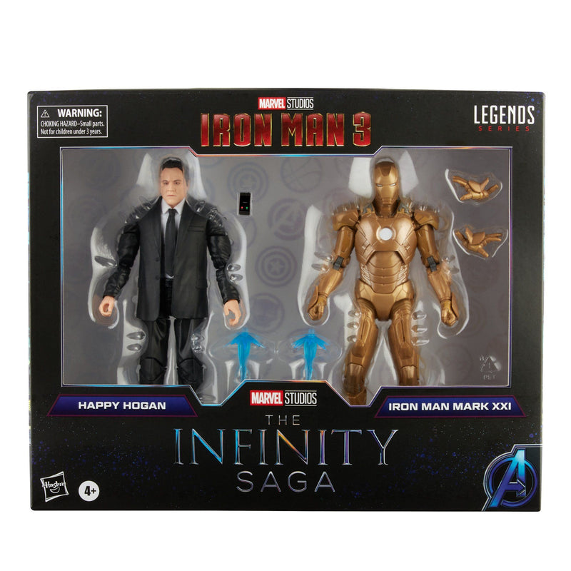 Marvel Legends Series - The Infinity Saga: Happy Hogan and Iron Man (Mark 21) 6