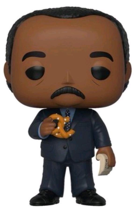 The Office - Stanley Huson with Pretzel (US Exclusive) Pop! Vinyl Figure