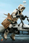 Star Wars: The Mandalorian - Scout Trooper & Speeder Bike 1/6th Scale Action Figure Set