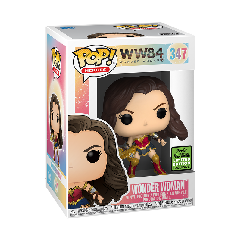 Wonder Woman - Wonder Woman with Tiara Boomerang Pop! Vinyl Figure (ECCC 21 Exclusive)