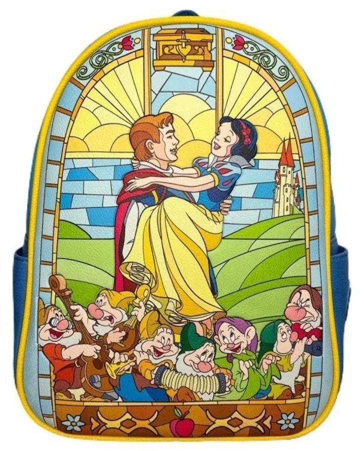Snow White and the Seven Dwarfs - Stained Glass (US Exclusive) Mini Backpack
