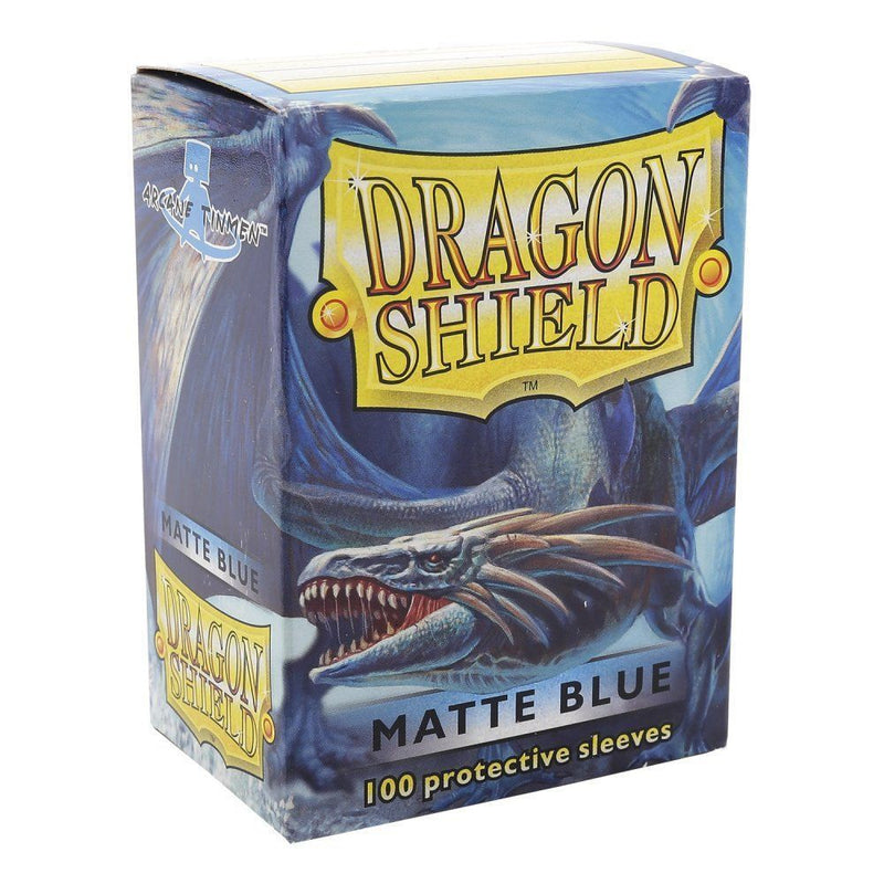Dragon Shield: Blue  Matte Sleeves 100 (Standard Size)
