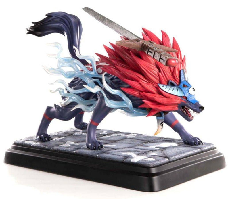 Okami - Oki (Wolf Form) Statue