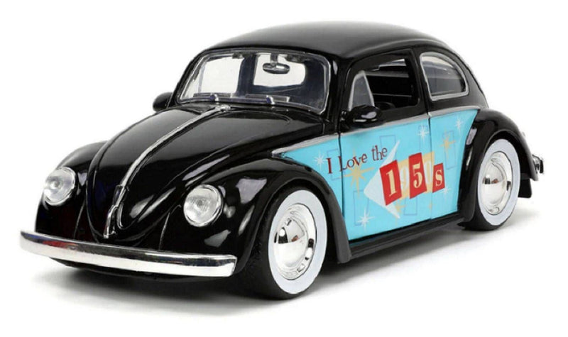 I Love The - 50s 1959 Volkswagon Beetle 1:24 Scale