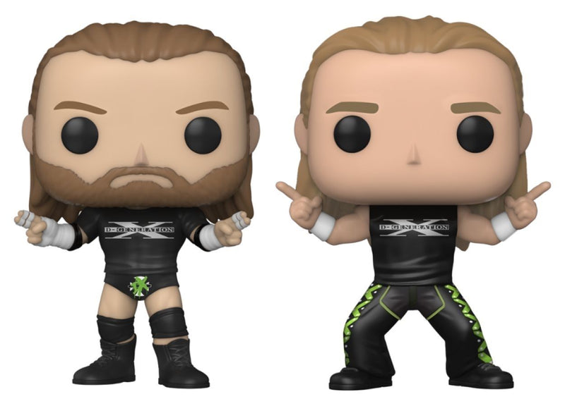 WWE - DX U (US Exclusive) Pop! Vinyl Figure Pop! 2 Pack 