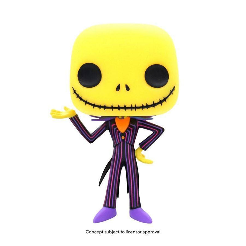 The Nightmare Before Christmas - Jack Skellington Black Light Pop! Vinyl Figure