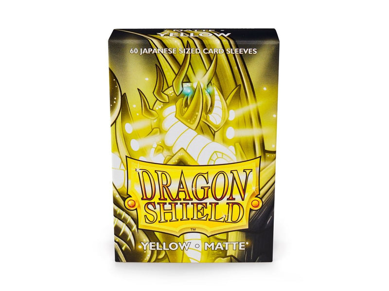 Dragon Shield Yu-Gi-Oh! Yellow Matte Sleeves (60)