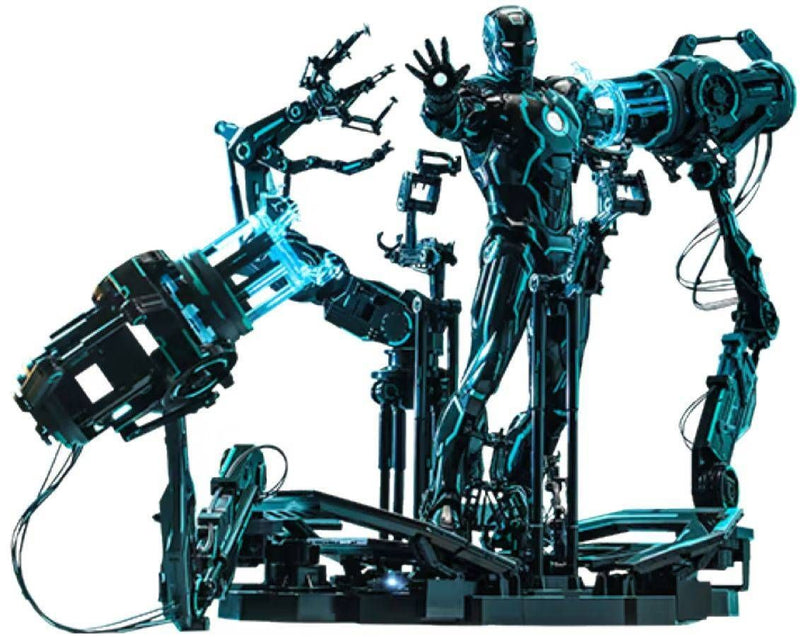 Iron Man - Neon Tech with Suit-up Gantry 1:6 Scale Figure