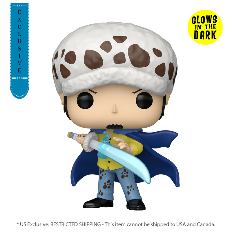 One Piece - Law with Blue Anesthesia Glow (US Exclusive) Pop! Vinyl Figure