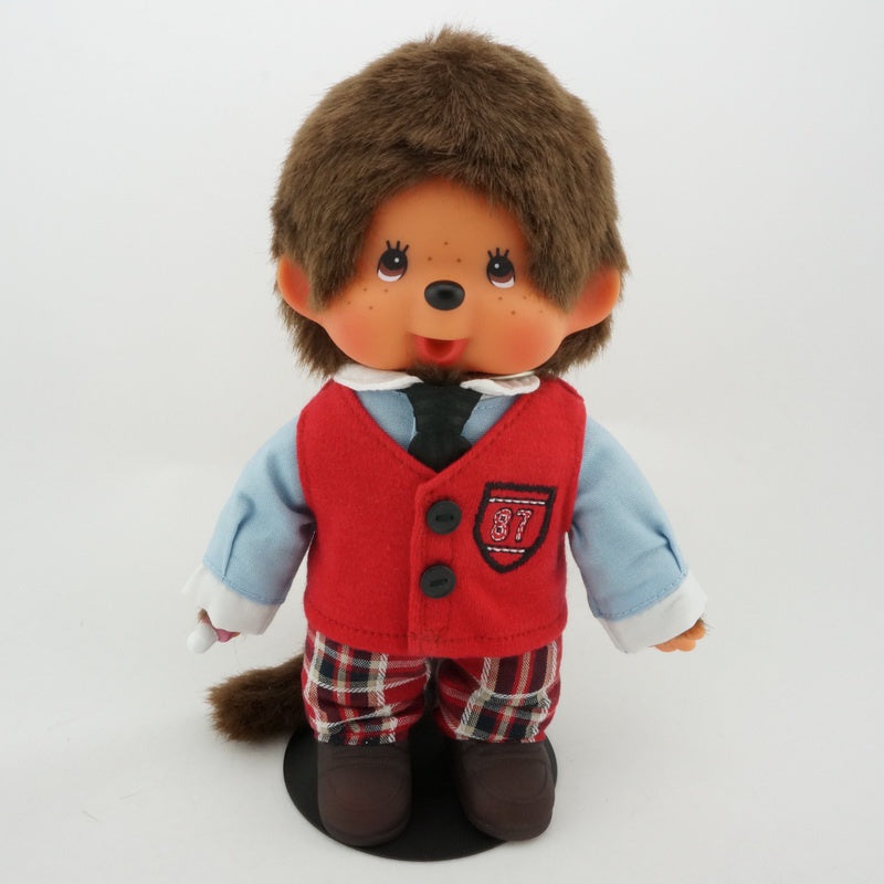 Monchhichi: Red Vest & Plaid Pants Boy (20cm)